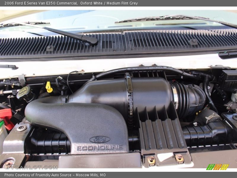 Oxford White / Medium Flint Grey 2006 Ford E Series Van E350 Commercial