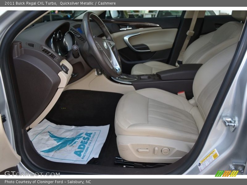 Quicksilver Metallic / Cashmere 2011 Buick Regal CXL Turbo