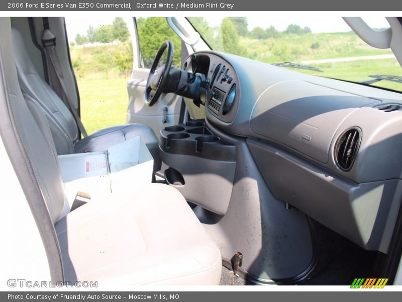 Oxford White / Medium Flint Grey 2006 Ford E Series Van E350 Commercial