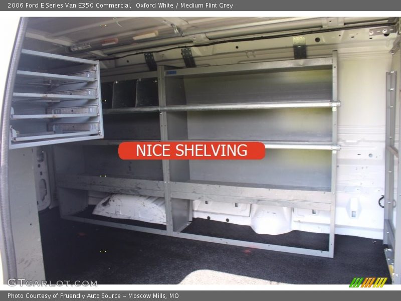 Oxford White / Medium Flint Grey 2006 Ford E Series Van E350 Commercial