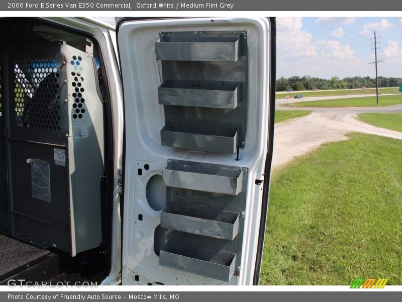 Oxford White / Medium Flint Grey 2006 Ford E Series Van E350 Commercial