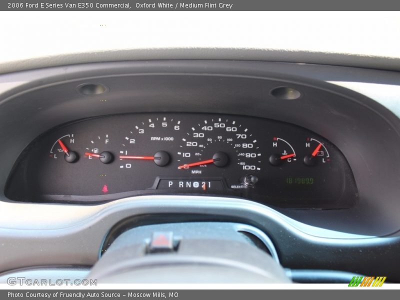 Oxford White / Medium Flint Grey 2006 Ford E Series Van E350 Commercial