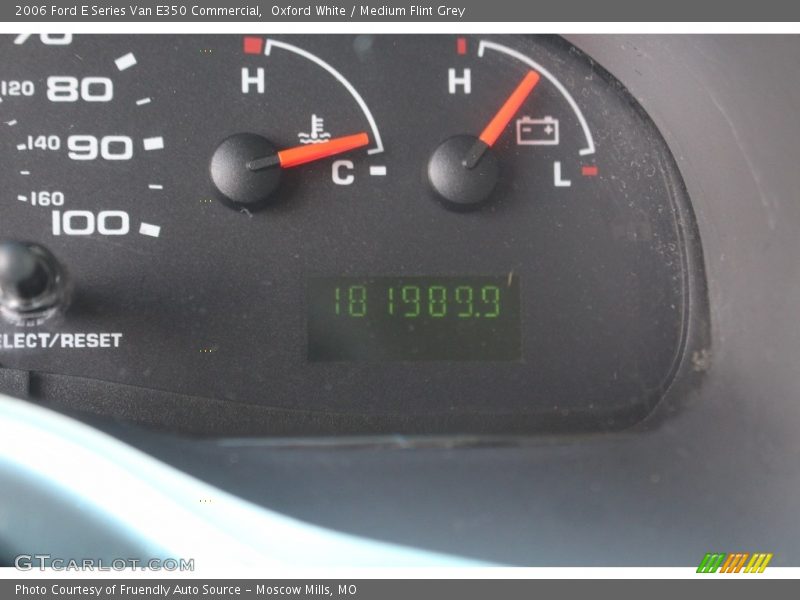 Oxford White / Medium Flint Grey 2006 Ford E Series Van E350 Commercial