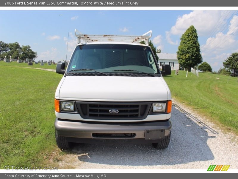 Oxford White / Medium Flint Grey 2006 Ford E Series Van E350 Commercial