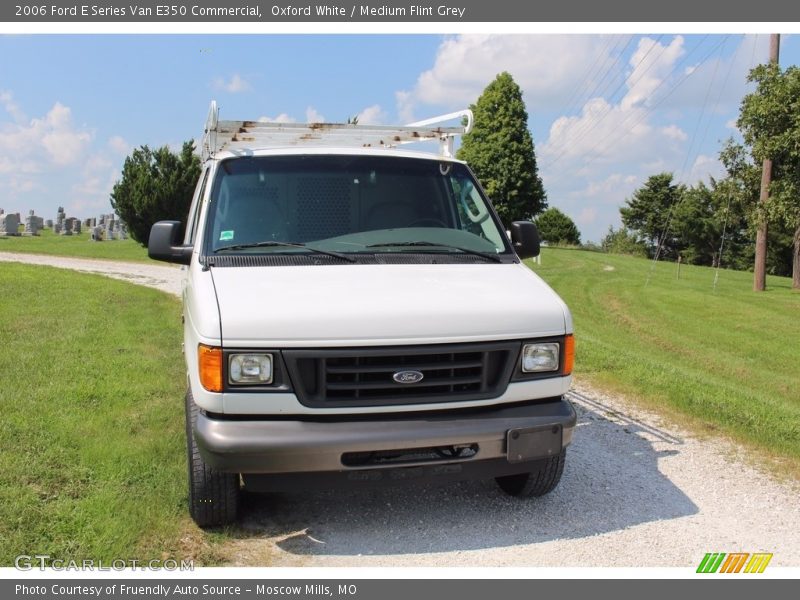 Oxford White / Medium Flint Grey 2006 Ford E Series Van E350 Commercial