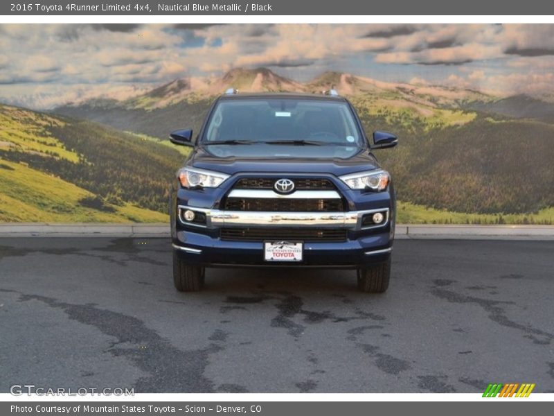 Nautical Blue Metallic / Black 2016 Toyota 4Runner Limited 4x4