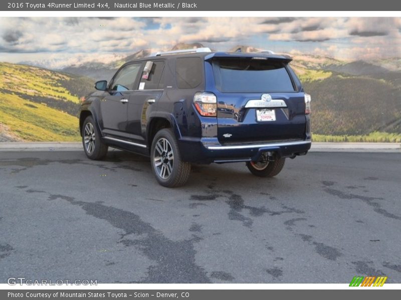 Nautical Blue Metallic / Black 2016 Toyota 4Runner Limited 4x4