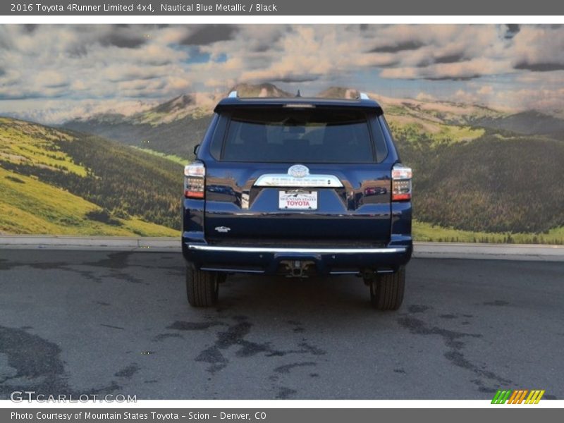 Nautical Blue Metallic / Black 2016 Toyota 4Runner Limited 4x4