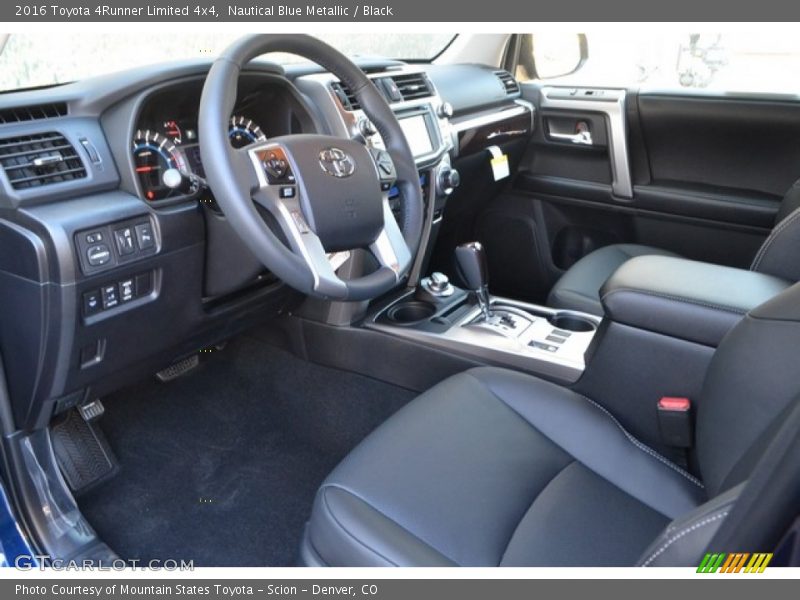 Nautical Blue Metallic / Black 2016 Toyota 4Runner Limited 4x4