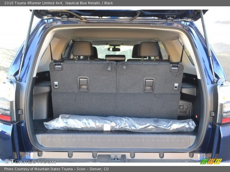 Nautical Blue Metallic / Black 2016 Toyota 4Runner Limited 4x4