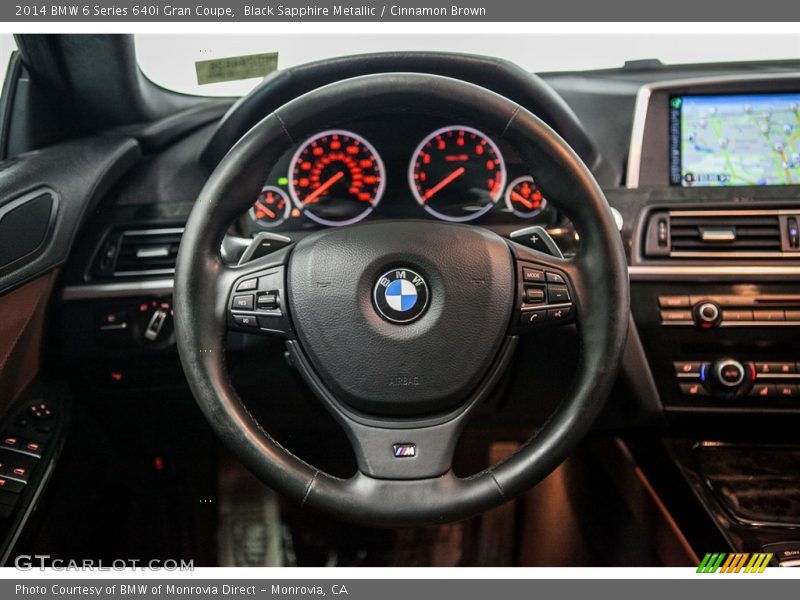  2014 6 Series 640i Gran Coupe Steering Wheel
