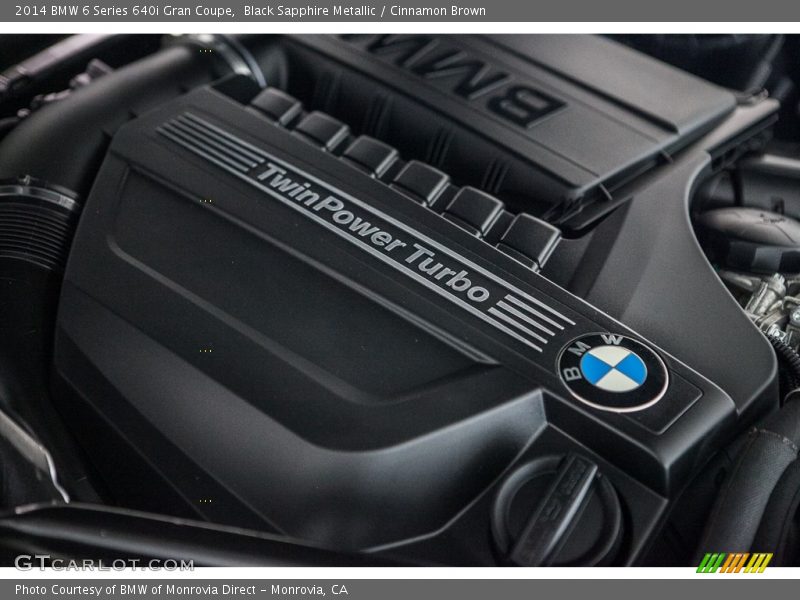  2014 6 Series 640i Gran Coupe Engine - 3.0 Liter DI TwinPower Turbocharged DOHC 24-Valve VVT Inline 6 Cylinder