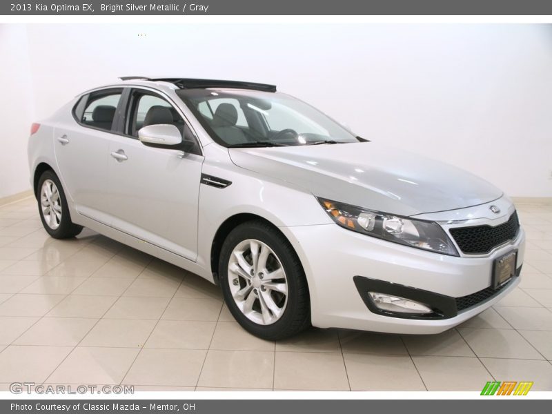 Bright Silver Metallic / Gray 2013 Kia Optima EX