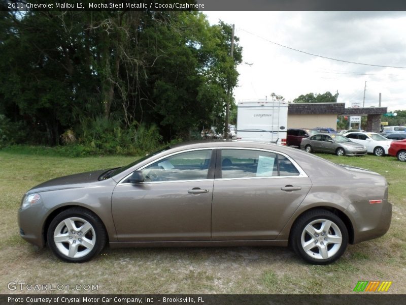 Mocha Steel Metallic / Cocoa/Cashmere 2011 Chevrolet Malibu LS