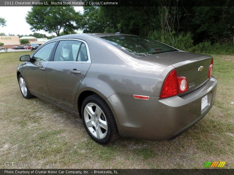 Mocha Steel Metallic / Cocoa/Cashmere 2011 Chevrolet Malibu LS