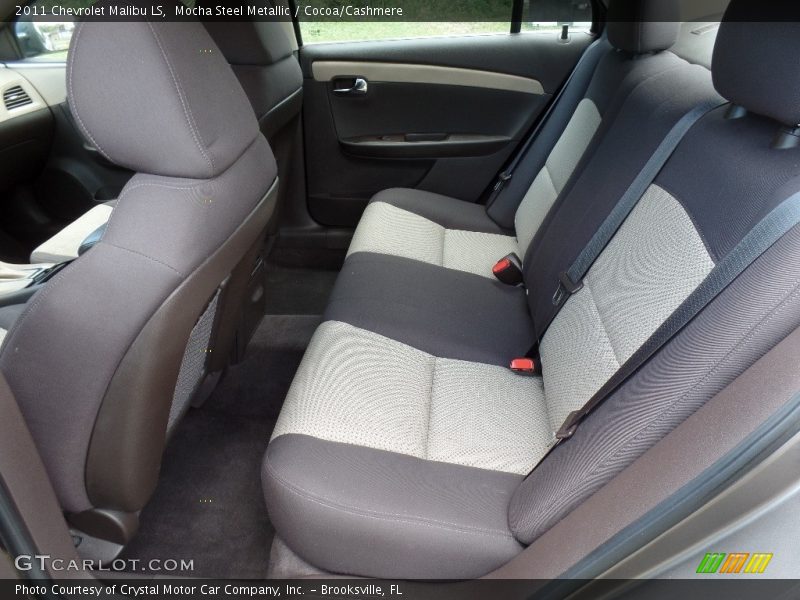 Mocha Steel Metallic / Cocoa/Cashmere 2011 Chevrolet Malibu LS