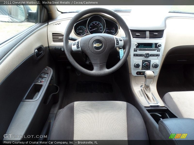 Mocha Steel Metallic / Cocoa/Cashmere 2011 Chevrolet Malibu LS