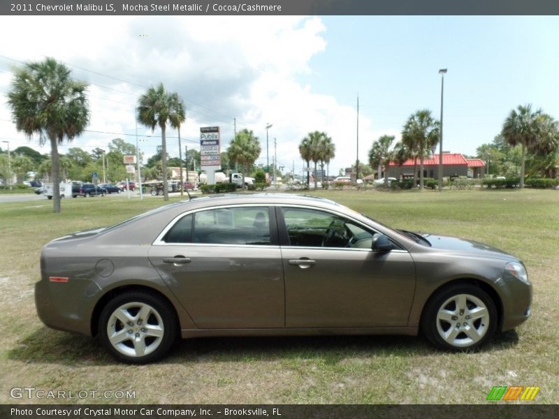 Mocha Steel Metallic / Cocoa/Cashmere 2011 Chevrolet Malibu LS