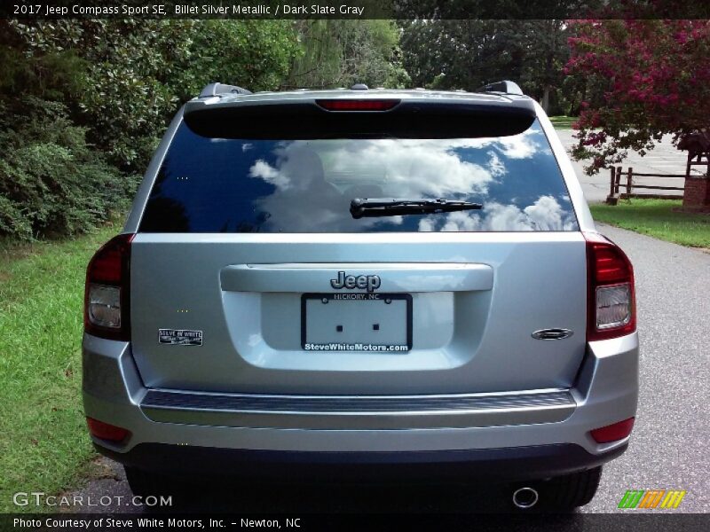 Billet Silver Metallic / Dark Slate Gray 2017 Jeep Compass Sport SE