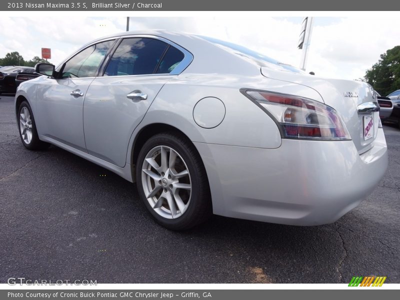 Brilliant Silver / Charcoal 2013 Nissan Maxima 3.5 S