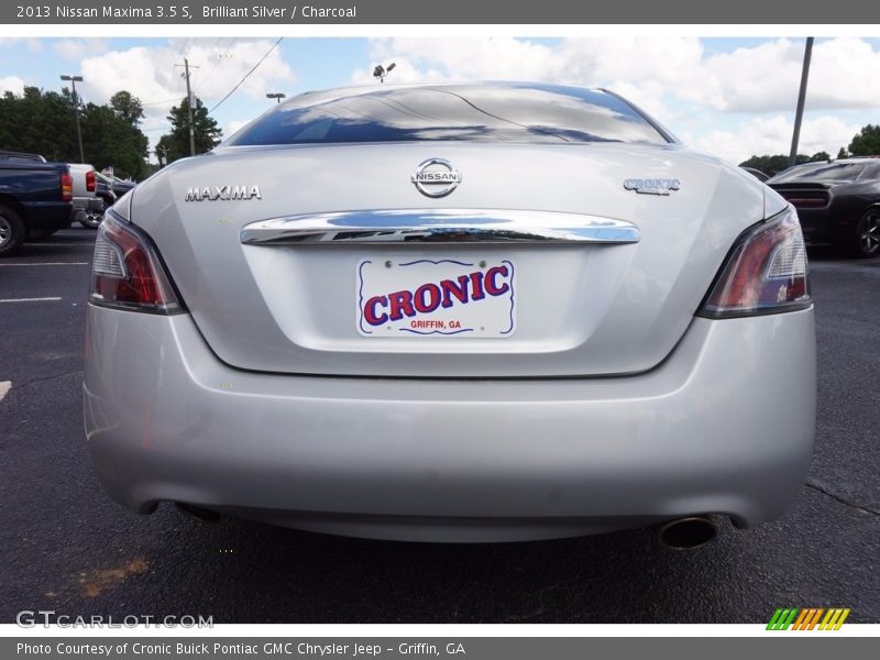 Brilliant Silver / Charcoal 2013 Nissan Maxima 3.5 S