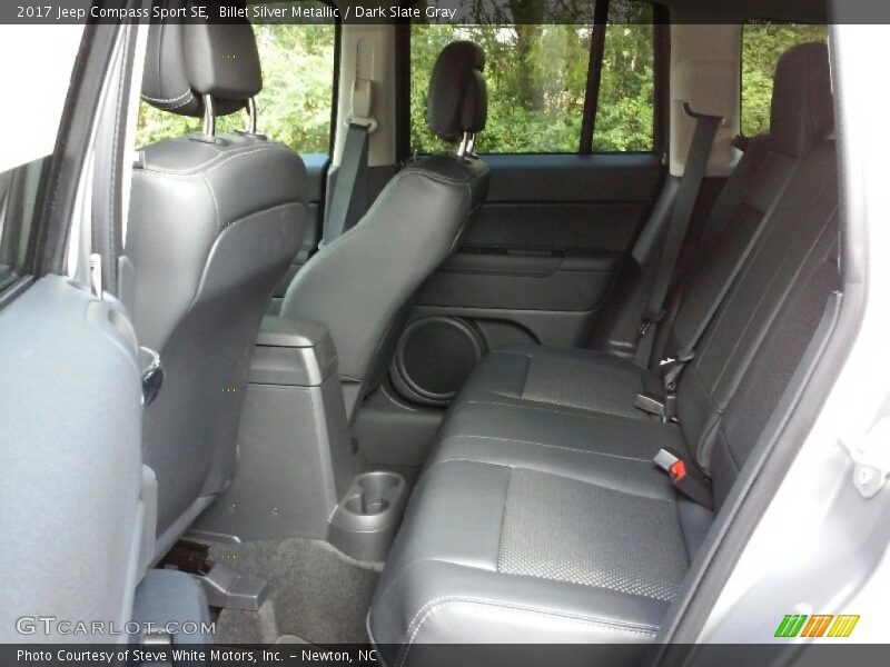 Rear Seat of 2017 Compass Sport SE
