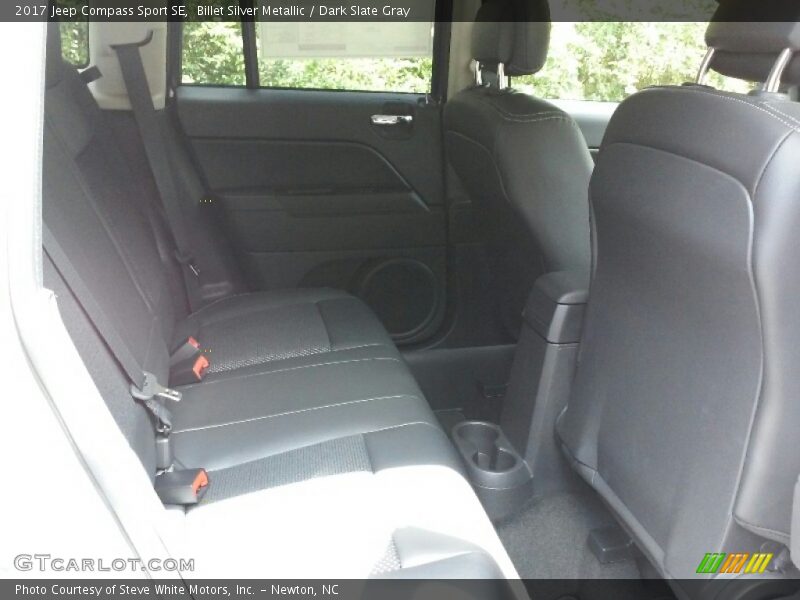 Billet Silver Metallic / Dark Slate Gray 2017 Jeep Compass Sport SE