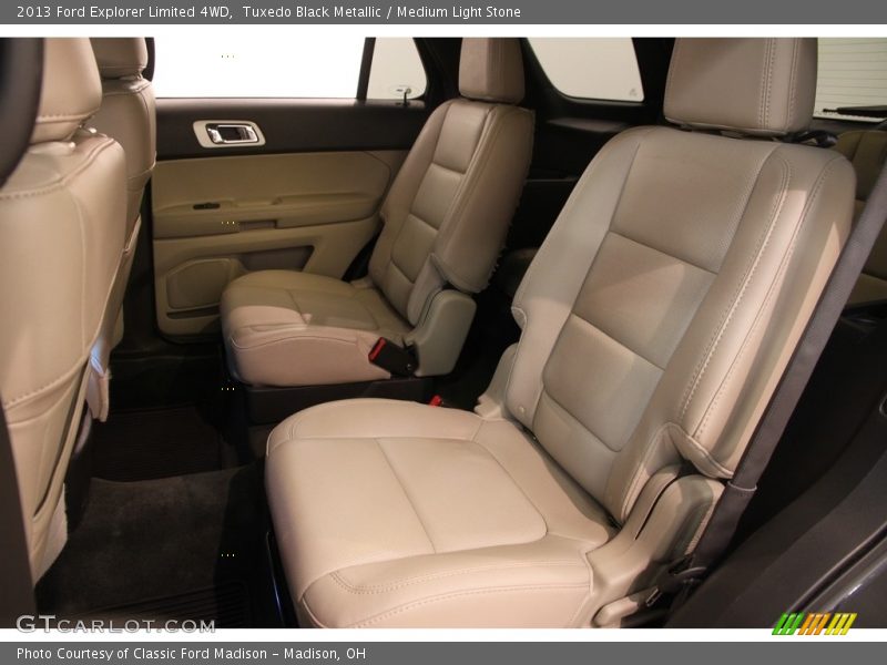 Tuxedo Black Metallic / Medium Light Stone 2013 Ford Explorer Limited 4WD