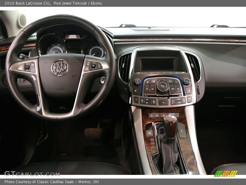 Red Jewel Tintcoat / Ebony 2010 Buick LaCrosse CXL