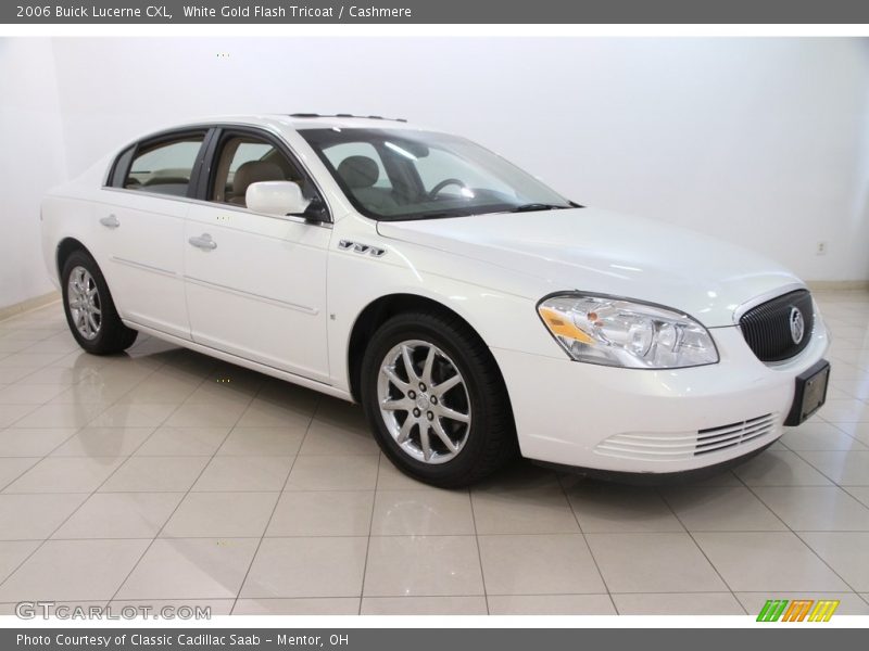 White Gold Flash Tricoat / Cashmere 2006 Buick Lucerne CXL