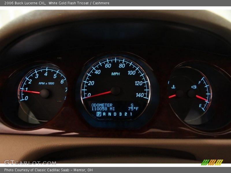White Gold Flash Tricoat / Cashmere 2006 Buick Lucerne CXL