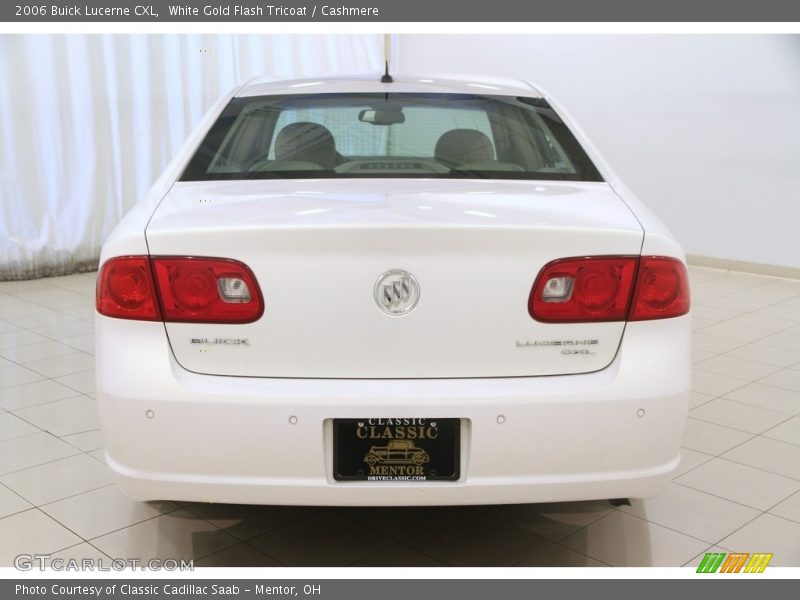 White Gold Flash Tricoat / Cashmere 2006 Buick Lucerne CXL
