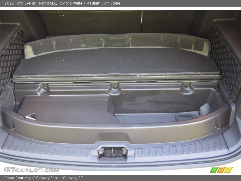 Oxford White / Medium Light Stone 2015 Ford C-Max Hybrid SEL