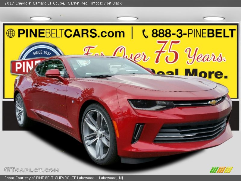 Garnet Red Tintcoat / Jet Black 2017 Chevrolet Camaro LT Coupe
