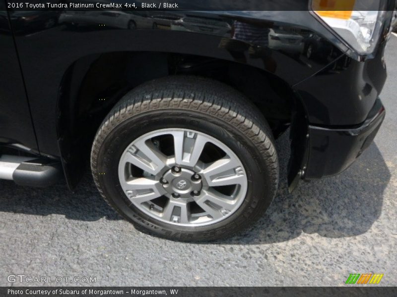 Black / Black 2016 Toyota Tundra Platinum CrewMax 4x4