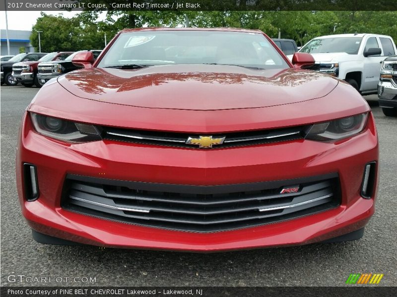 Garnet Red Tintcoat / Jet Black 2017 Chevrolet Camaro LT Coupe