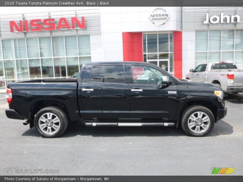 Black / Black 2016 Toyota Tundra Platinum CrewMax 4x4