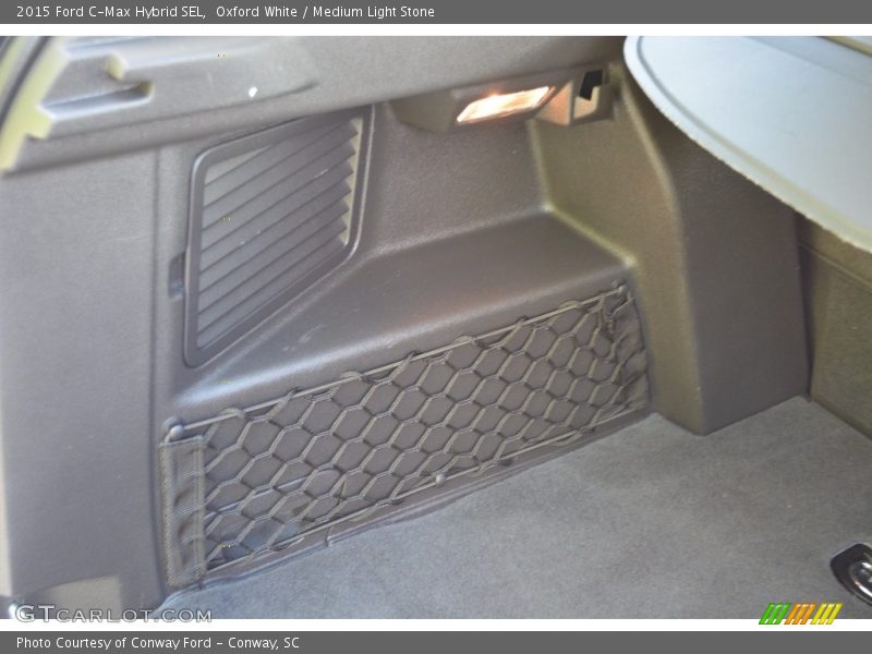 Oxford White / Medium Light Stone 2015 Ford C-Max Hybrid SEL