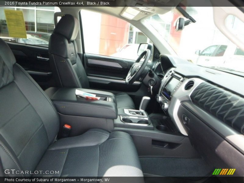 Black / Black 2016 Toyota Tundra Platinum CrewMax 4x4