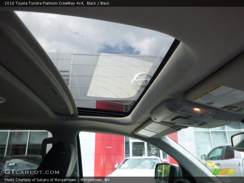Black / Black 2016 Toyota Tundra Platinum CrewMax 4x4