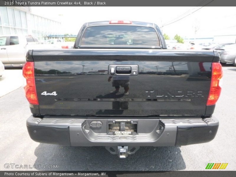 Black / Black 2016 Toyota Tundra Platinum CrewMax 4x4