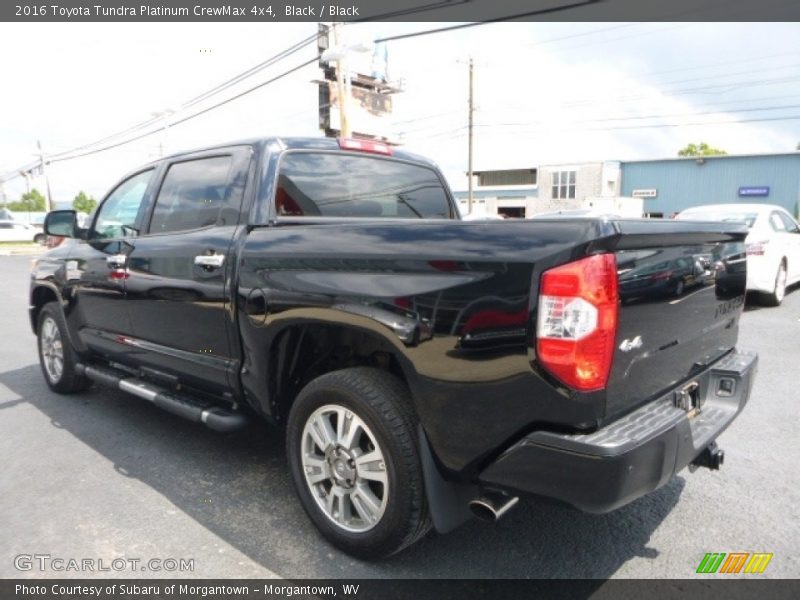 Black / Black 2016 Toyota Tundra Platinum CrewMax 4x4