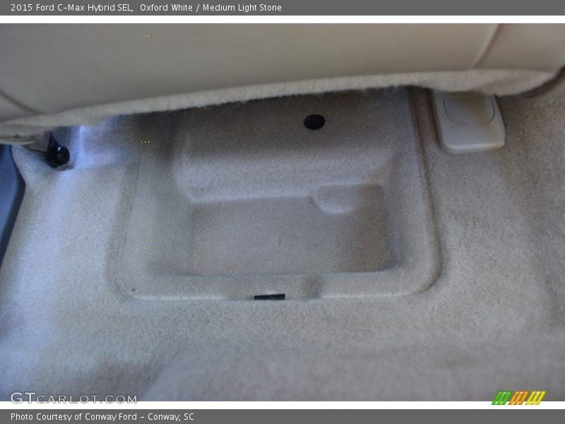 Oxford White / Medium Light Stone 2015 Ford C-Max Hybrid SEL