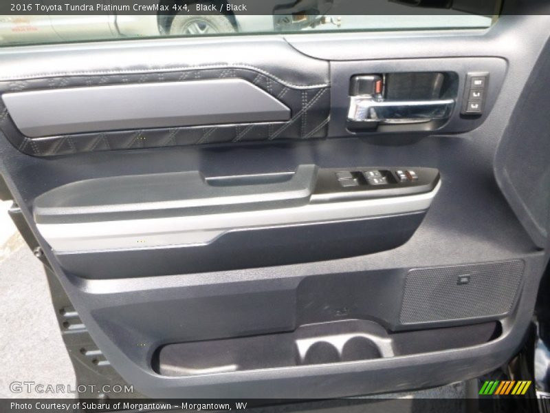 Black / Black 2016 Toyota Tundra Platinum CrewMax 4x4