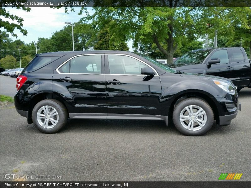 Black / Jet Black 2017 Chevrolet Equinox LS