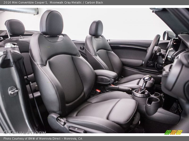 Moonwalk Gray Metallic / Carbon Black 2016 Mini Convertible Cooper S