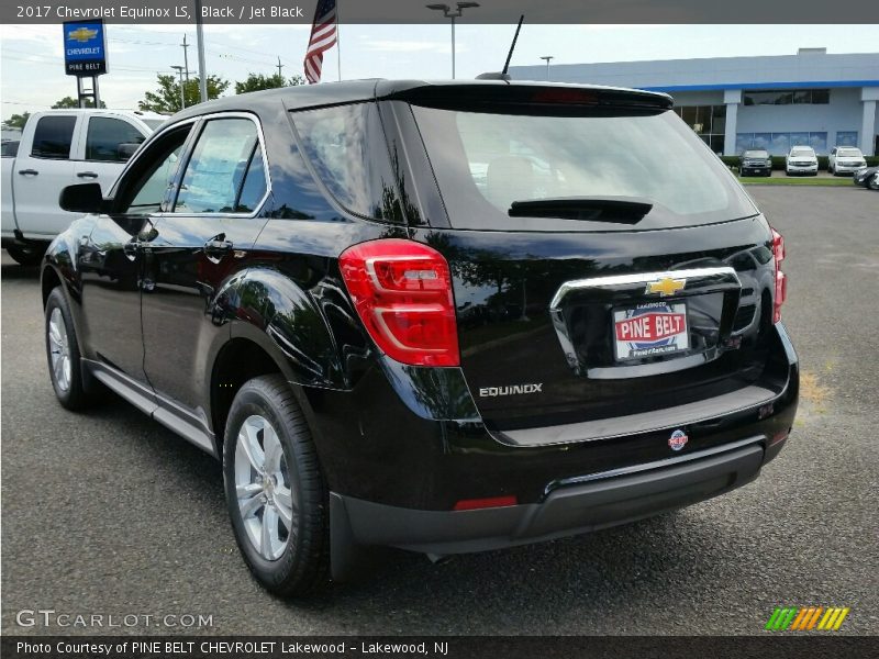 Black / Jet Black 2017 Chevrolet Equinox LS