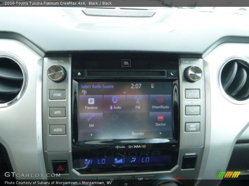 Black / Black 2016 Toyota Tundra Platinum CrewMax 4x4