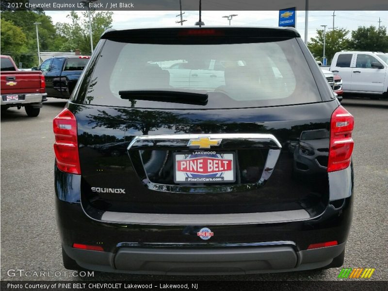 Black / Jet Black 2017 Chevrolet Equinox LS