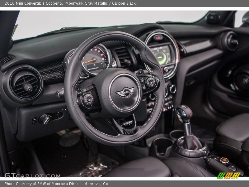 Moonwalk Gray Metallic / Carbon Black 2016 Mini Convertible Cooper S